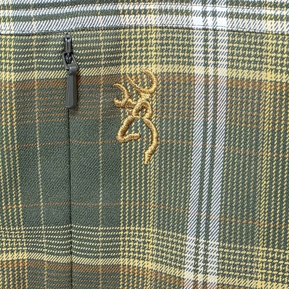 John M Browning Flannel Shirt Mens XL Plaid Gorpcore Hiking Camping Hiker Heavy - Picture 4 of 16